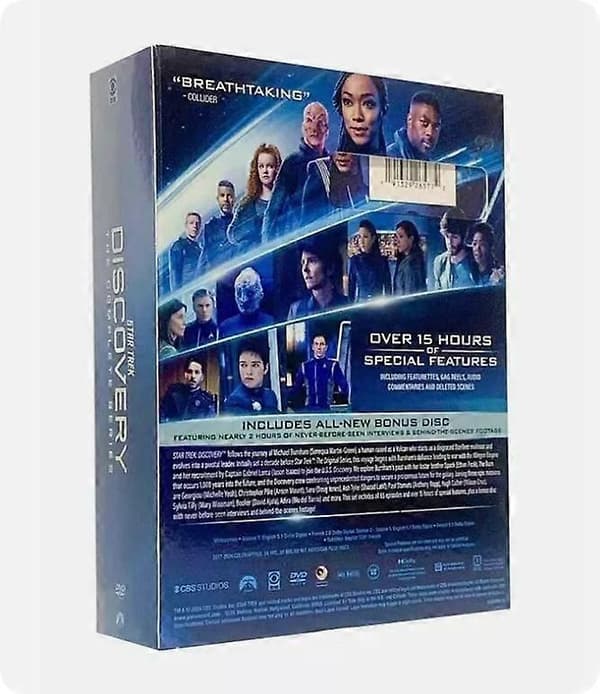 Star Trek: Discovery Sesong 1-5 (21 disker) Komplett TV-serie boks engelsk versjon