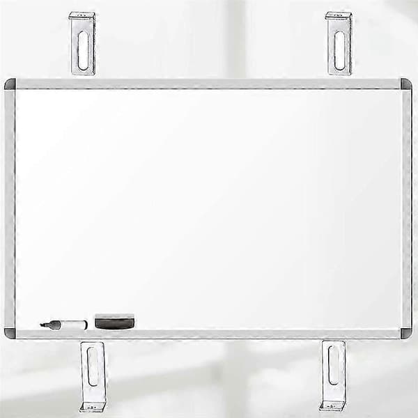 20 uppsättningar Whiteboard Installationshårdvara Kit Monteringsfästen as shown