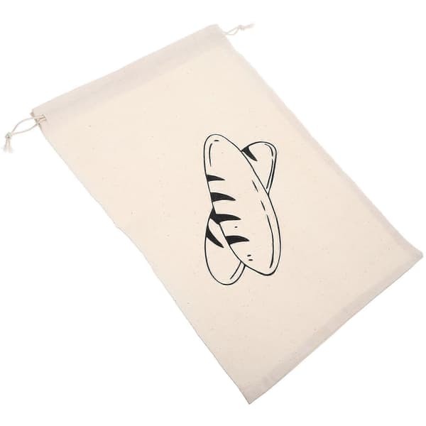 Bageriposer Brødpose til opbevaring Brug med genanvendelig brødpose Beige 39.00X29.50X0.10CM