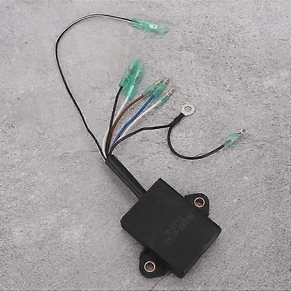 Tändspole CDI Motor Tändspole CDI-enhetslåda Montering Passar för 9.9 15 2-takts utombordare Tändspole motorcykellåda set