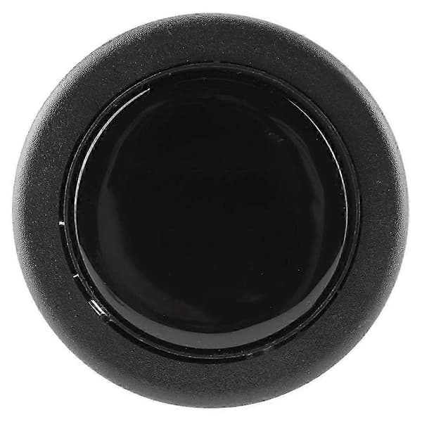 Bilmodifierad ratt hornknapp Racing rattknapp Universal hornskydd Black