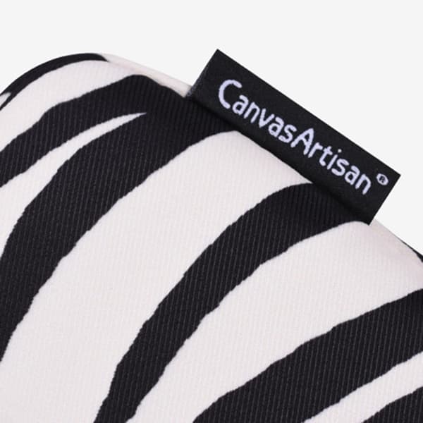 CANVASARTISAN MacBook Air Laptop Case 13' Zebra Pattern H33-19 Svart 477