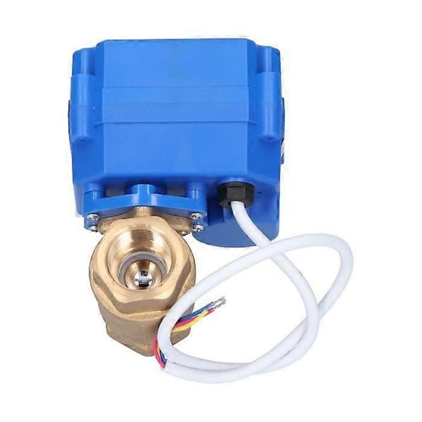Elektrisk kuleventil Messing Elektrisk kuleventil Mini 3 ledninger 2 modus