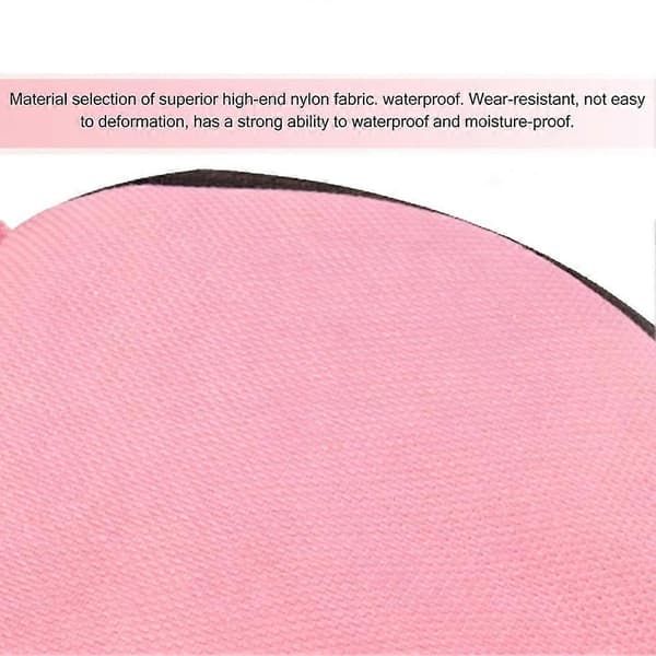 CD Case DVD Storage Water Resistant CD Holder Divider Folder Large Capacity 20-Disc DVD Storage Box for Car Home Travel Pink