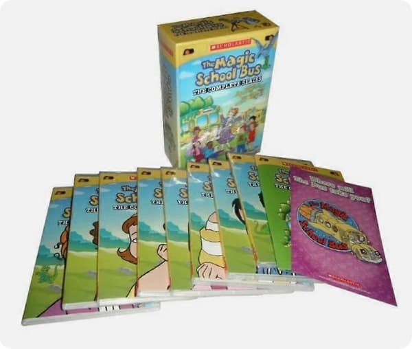 Den Magiske Skolebus: Den Komplette Samling (DVD, 8-disc sæt) engelsk version