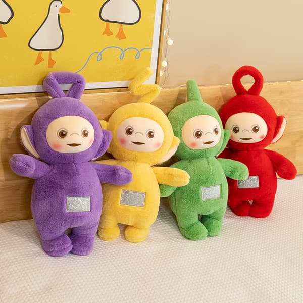 4-pack Teletubbies Stuffed Animal Plush Soft Toy 23cm Multicolored (KDO)