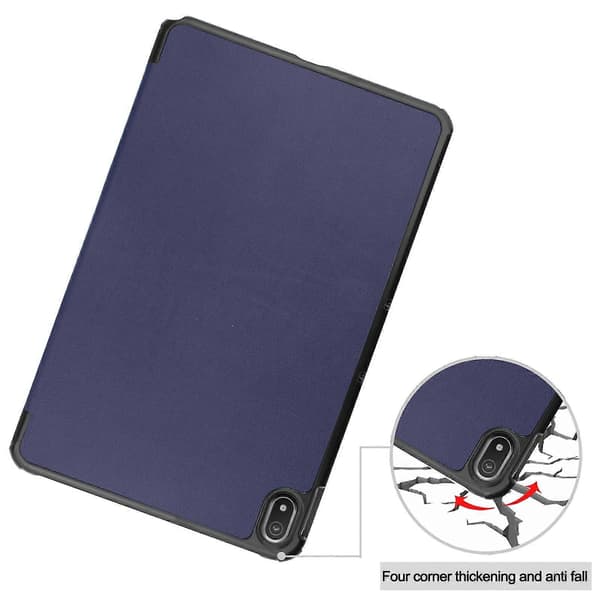 Nahkainen tablettikotelo Nokia T20:lle Dark Blue