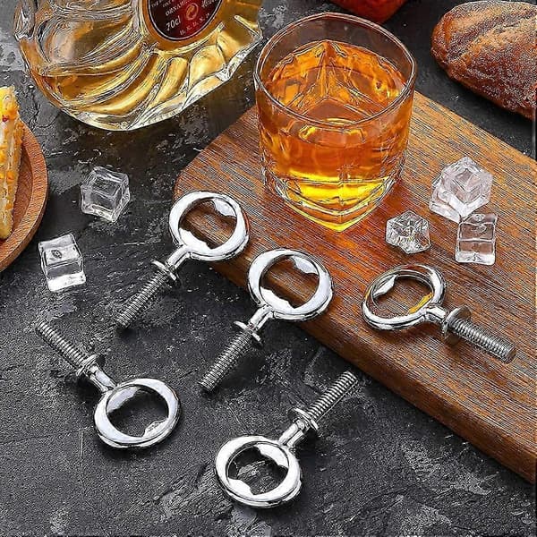 15 stk. juleflaskeåbner DIY håndværksølflaskeåbner