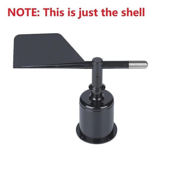 【13】Anemometer Housing Wind Part Direction Indicator Scale Wind Anemometer Scale for Replacement Wind Sensor black