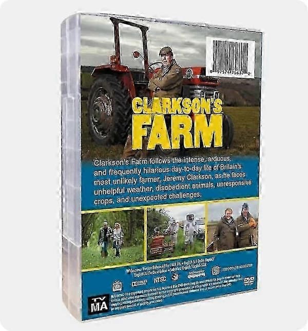 Clarkson's Farm (Sesong 1-4 DVD) 8-Disc Engelsk Box Set Ny~