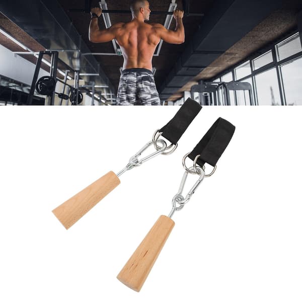 1 par træ-pull-up-greb Professionel armstyrketræning Pull-up fitness-tilbehør til hjemmegymnastiktræning