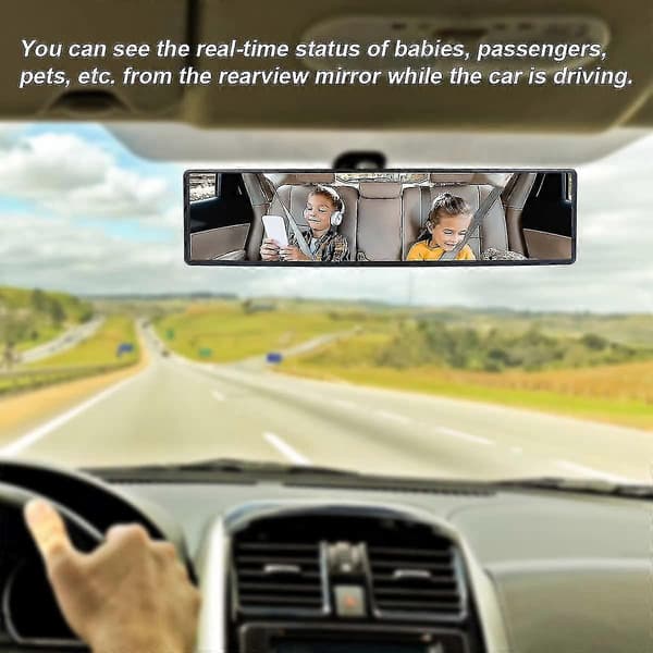 Vidvinkel panoramisk bakspeil universell erstatning for biler