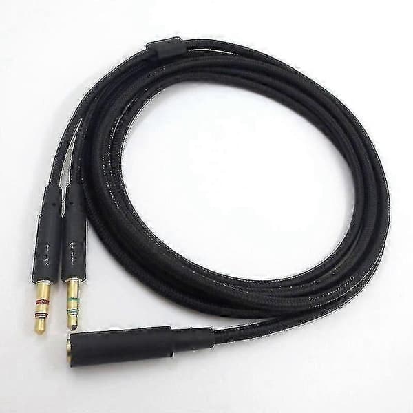 3,5 mm universaali 2-in-1-pelikuulokkeiden äänikaapeli
