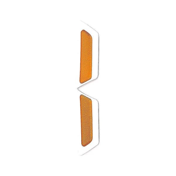 Reflektor foran støtfanger sidemarkeringslys Passer for A4 B9 2017-2019 8w0945071 8w0945072