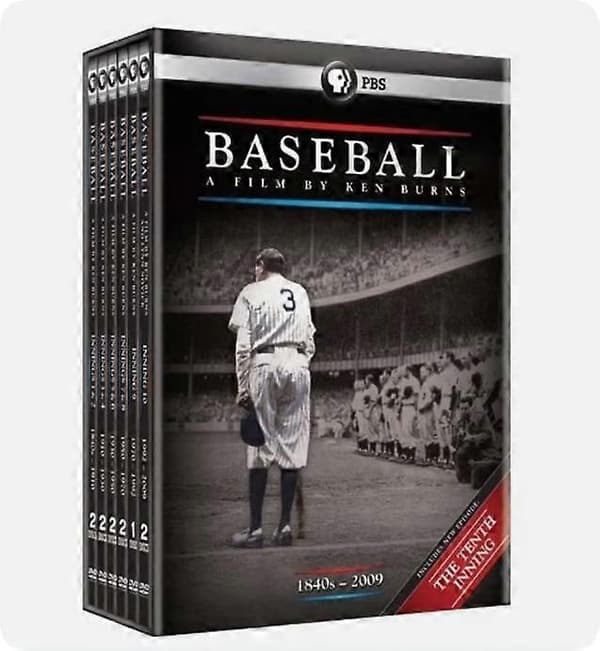 Baseball: Ken Burnsin elokuva (DVD, 11 levyn setti) Kaikki alueet Uusi