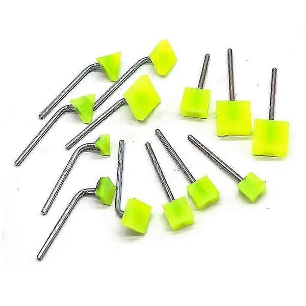 Slipeskiver, formpolering med gummi-slipende partikler