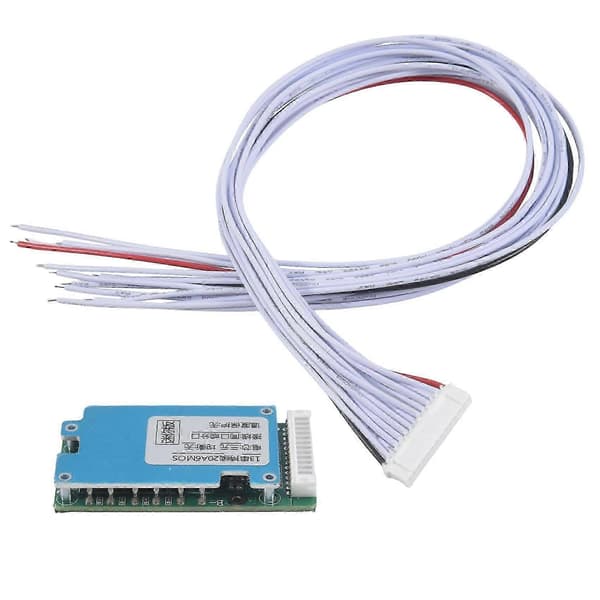 BMS 13S 48V Li-Ion Lithium 18650 Batteripakke Balancer Ladekort Equalizer Fælles/Separat Port til El-løbehjul (20A)