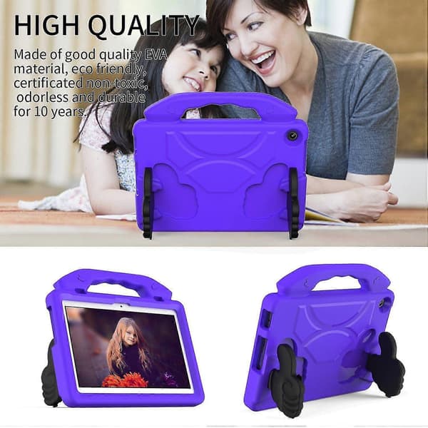 EVA surfplattefodral för Lenovo Tab M10 (3:e generationen) TB-328 Purple