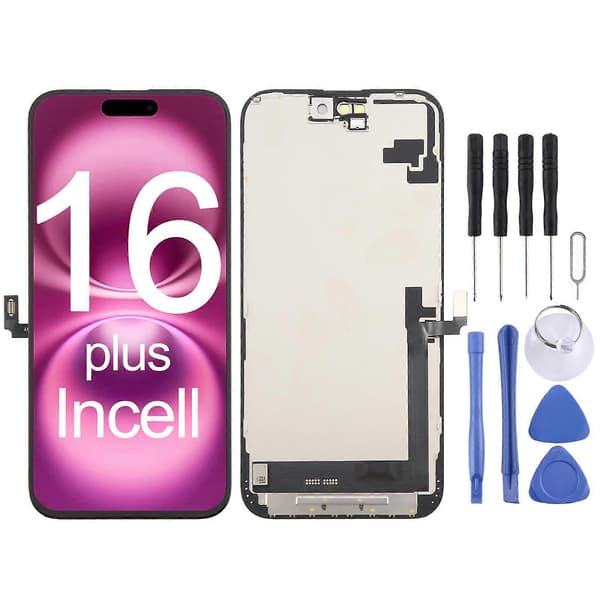 For iPhone 16 Plus HD+ incell-skjerm Not Specified