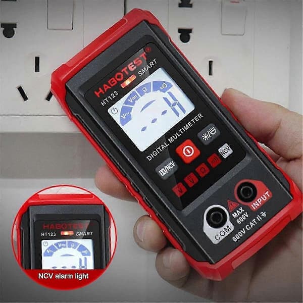 Smart Digital Multimeter, Automatisk Digital Multimeter, 4000 Tællinger, Auto Digital Multimeter, Digital Multimeter As Shown
