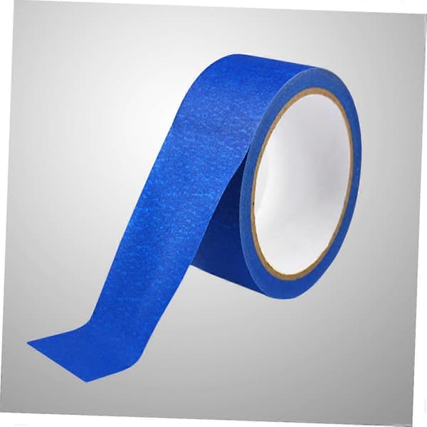 45mmx30m Malertape Bred Afdækningstape til 3D-printere Klæbemiddel Ren Fjernelse Ingen Linjer Nem Skæring Blå medium