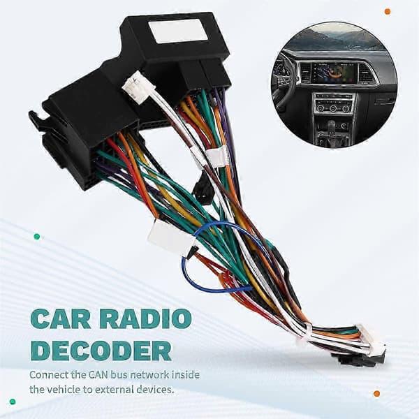 sopii istuimeen android 2 din autoradio canbus-dekooderi