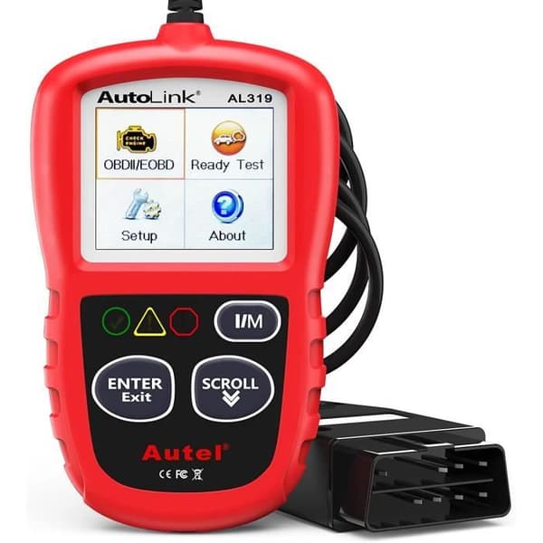 Autel AL319 OBD2 bildiagnoseverktøy - multimerke kodeleser (fransk)