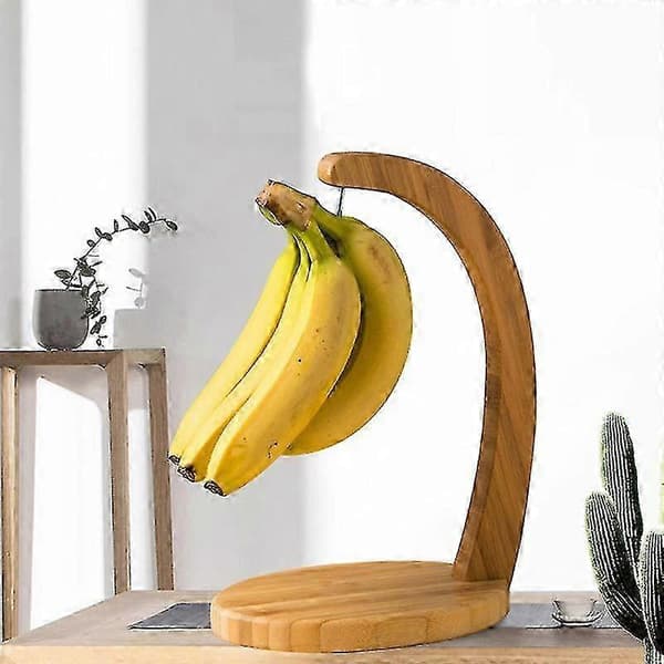 Fruktställ Bananställ Bambu Kök Fruktförvaringsställ Organiseringsställ Vardagsrumsställ Bärbart 26s