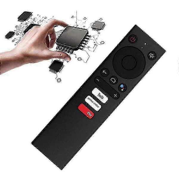 MECOOL KM1 KM6 KM8 KM9 KM8S Erstatnings Stemmefjernbetjening til 4K Android TV-boks Black