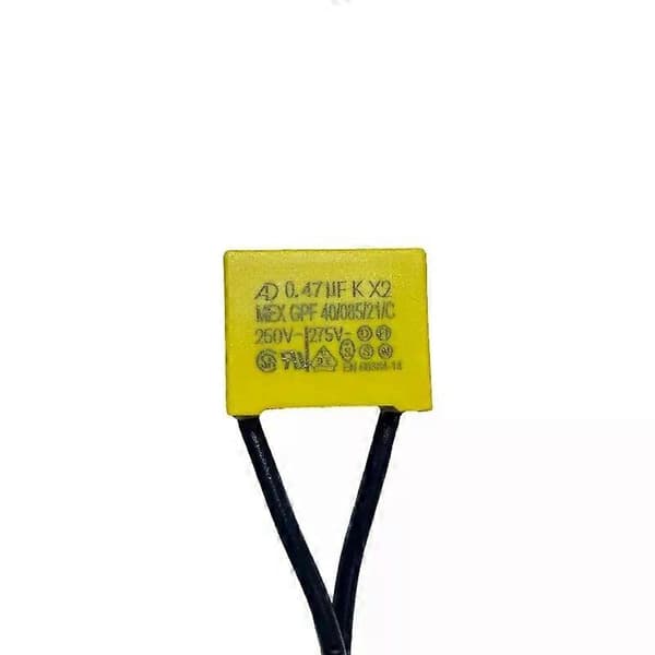 5 st AD K X2 Säkerhetskondensator Tejp linje 01uF 015uF 022uF 033uF 047uF 250V-275V Hölje Flexibel tråd säkerhetskondensator