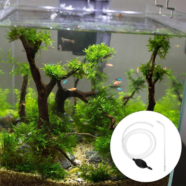 [13]1 sæt akvarium sifon vandskifter mini lille vandskifteværktøj til hjemmet