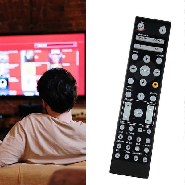 Projektorfjärrkontroll för Optoma-projektorer EH515 X600 DH1017 Optimal prestanda_Överraskning 7.48x41.57in