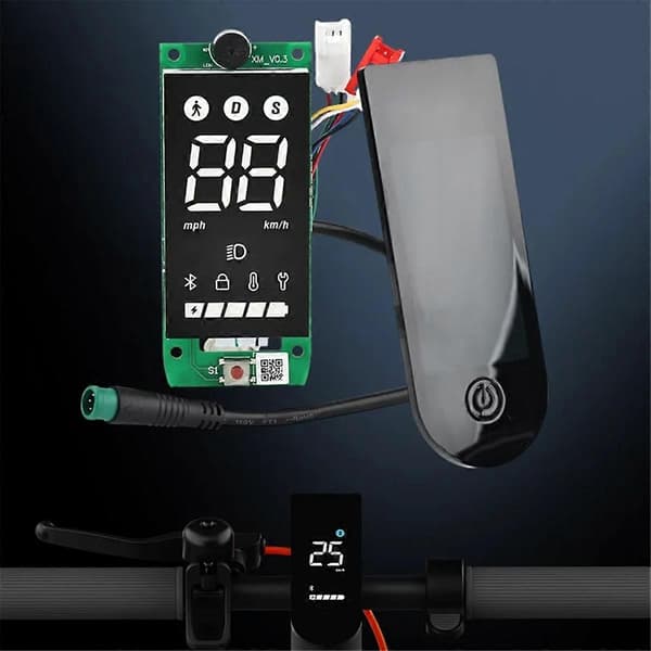 Dashboard til Elektrisk Løbehjul 4 Lite 2. generations KickScooter Display Board Dele Ingen Blinklysfunktion As Shown