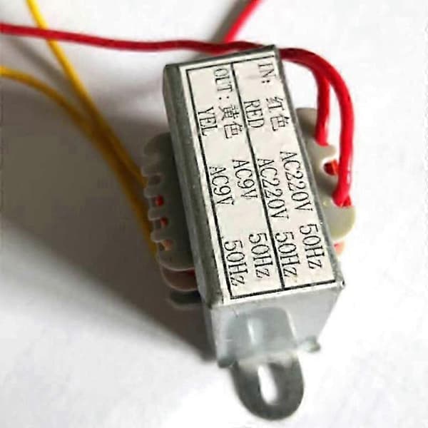 AC 220V til AC 9V Punktssveise Strømforsyningstransformator for -D01 100A/40A Punktssveisekontrollerkort silver