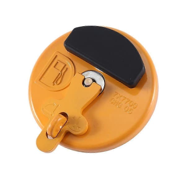 Låsande bränsletanklock 7X7700 för CAT grävmaskin D6R D5C 311D 312D 320C 320D 321D 323D Yellow