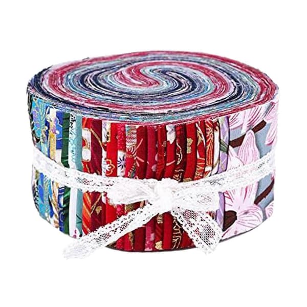 [13R]2025 Latest Model 36x Jelly Roll Fabric, Fabric Bundle, Quilt Fabric with