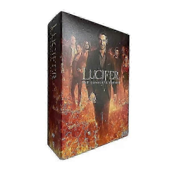 f Lucifer Koko sarja kaudet 1-6 (DVD) 20 levyä Uusi sinetöity