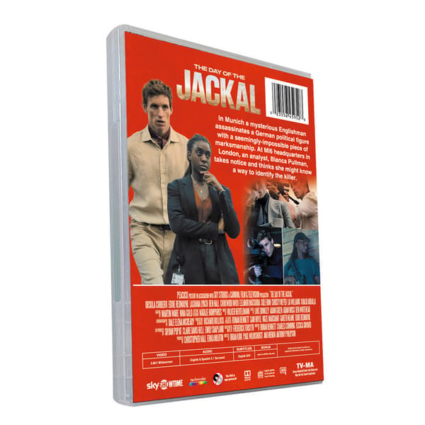 Sjakalens dag Sesong 1 3DVD med engelsk lyd