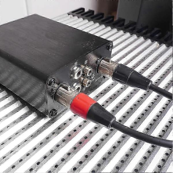 Dobbel XLR til 1/8 hunnadapter Balansert minijack til mikrofonkabel