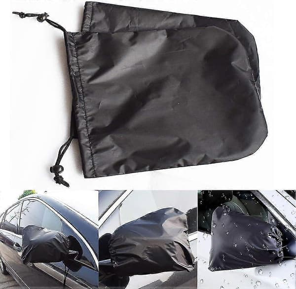2 kpl jäägeelisuoja auton ulkopeiliin useimpiin autoihin - 30x25cm