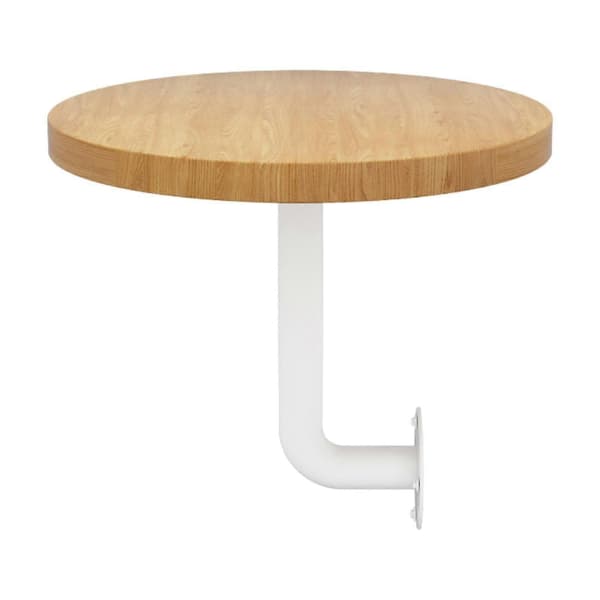 Väggmonterat fällbart bord Järn Trä 40cm Multifunktionellt skrivbord Matbord Platsbesparande