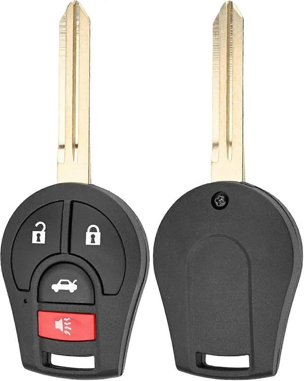 1U816 Nøkkelbrikke-deksel kompatibel med Sentra 2013-2018 Versa Note 2014-2019