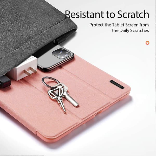 Til Xiaomi Pad 7 Pro Xiaomi Pad 7 Cover DUX DUCIS Domo Series Tri-fold Stativ PU Læder Tablet Cover