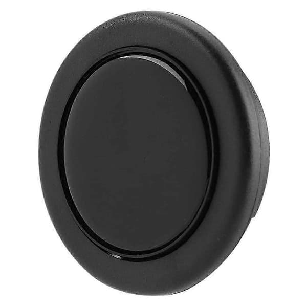 Bilmodifierad ratt hornknapp Racing rattknapp Universal hornskydd Black