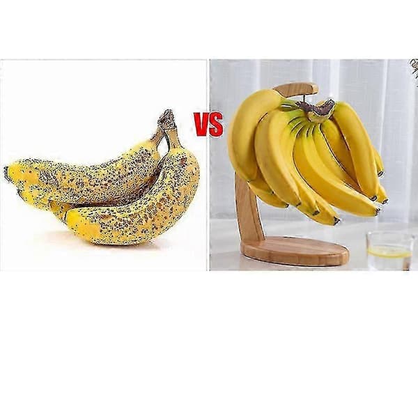 Fruktställ Bananställ Bambu Kök Fruktförvaringsställ Organiseringsställ Vardagsrumsställ Bärbart 26s