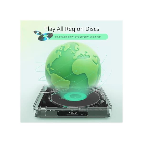 DVD-afspiller - YOTON - HDMI 1080P - Ultralet - Støjreduktion - Multi-format HDMI/USB