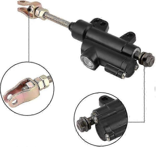 Universal motorcykel bakre bromshuvudcylinder för Pit Bike hydraulisk