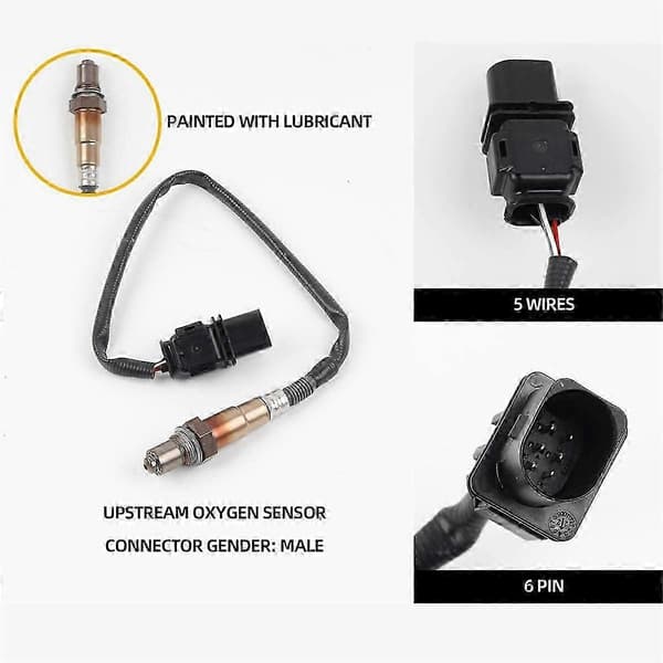 O2 Syresensor för Mini Cooper 2007-2010 1.6L Uppströms & Nedströms-JK