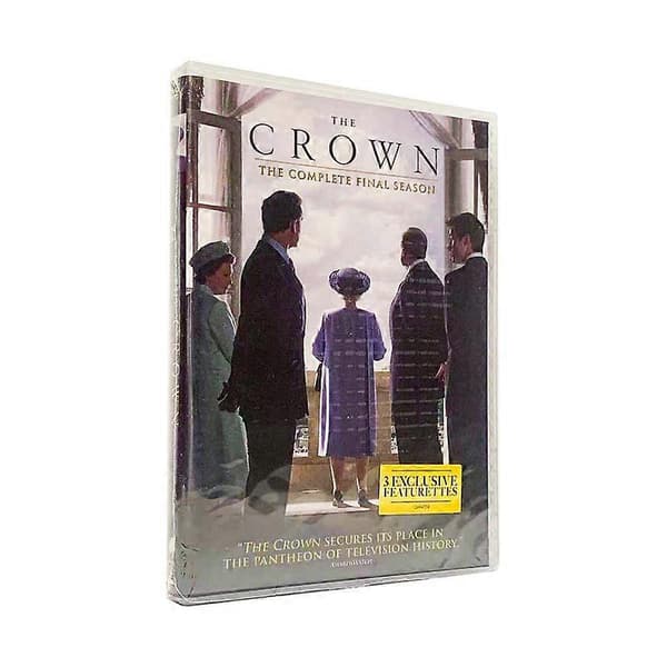 The Crown Sæson 6 DVD (4-disk sæt) | Prisvindende kongeligt drama engelsk version