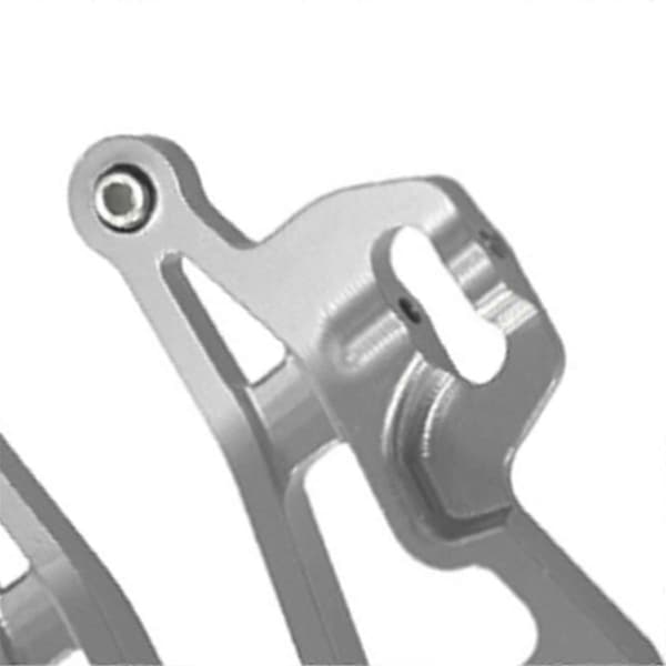 Alatukivarren komponentit 1/14 mittakaavan RC-auton päivitysosat hopea Silver